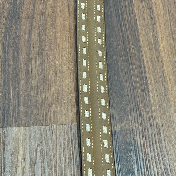 Roper Mens‎ Buff Milled Single Stitched Cut Edges Size 46 Belt 8661500 - Picture 7 of 11